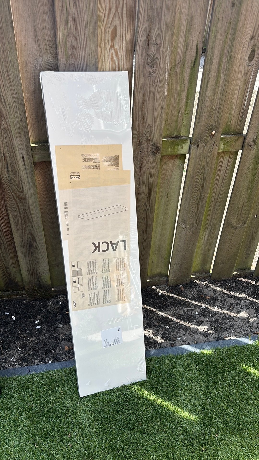 Lack plank wit ongebruikt, Ophalen, 25 tot 50 mm, Nieuw, Plank