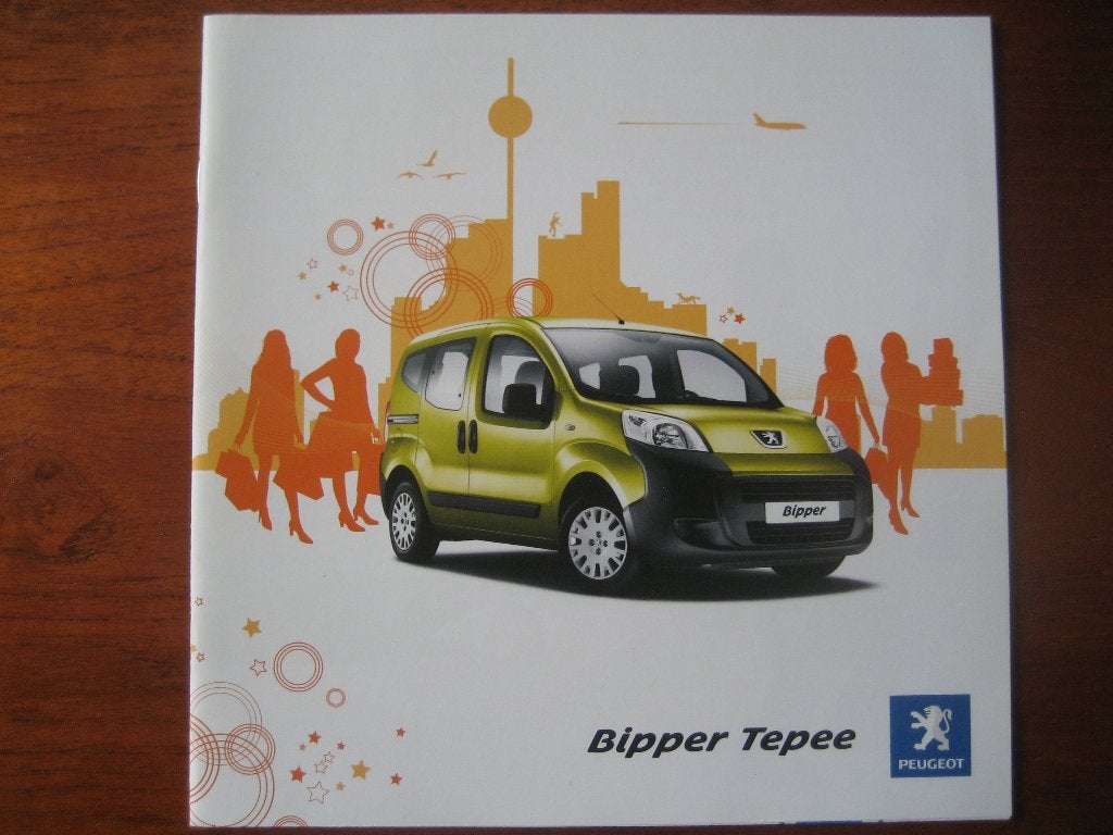 Peugeot Bipper Tepee (aug. 2009), Ophalen of Verzenden, Nieuw, Peugeot