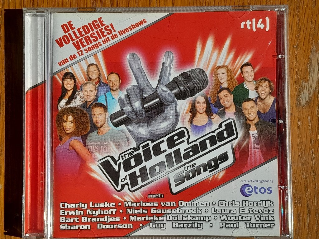 The Voice of Holland The Songs cd Z.G.A.N., Inclusief boekje, Pop, Ophalen of Verzenden, Zo goed als nieuw