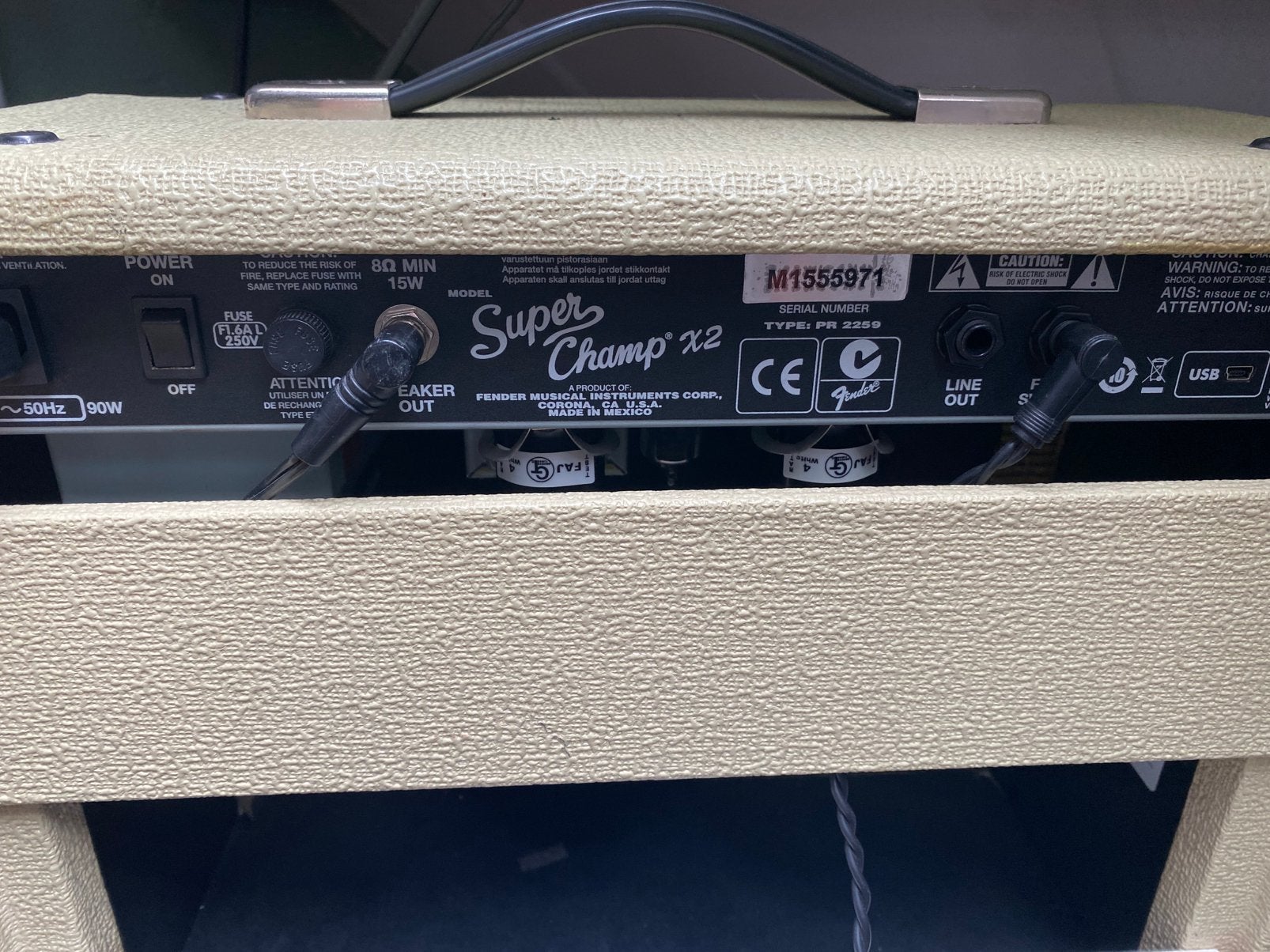 Fender champ x2 combo Versterker, Ophalen, Zo goed als nieuw, Minder dan 50 watt