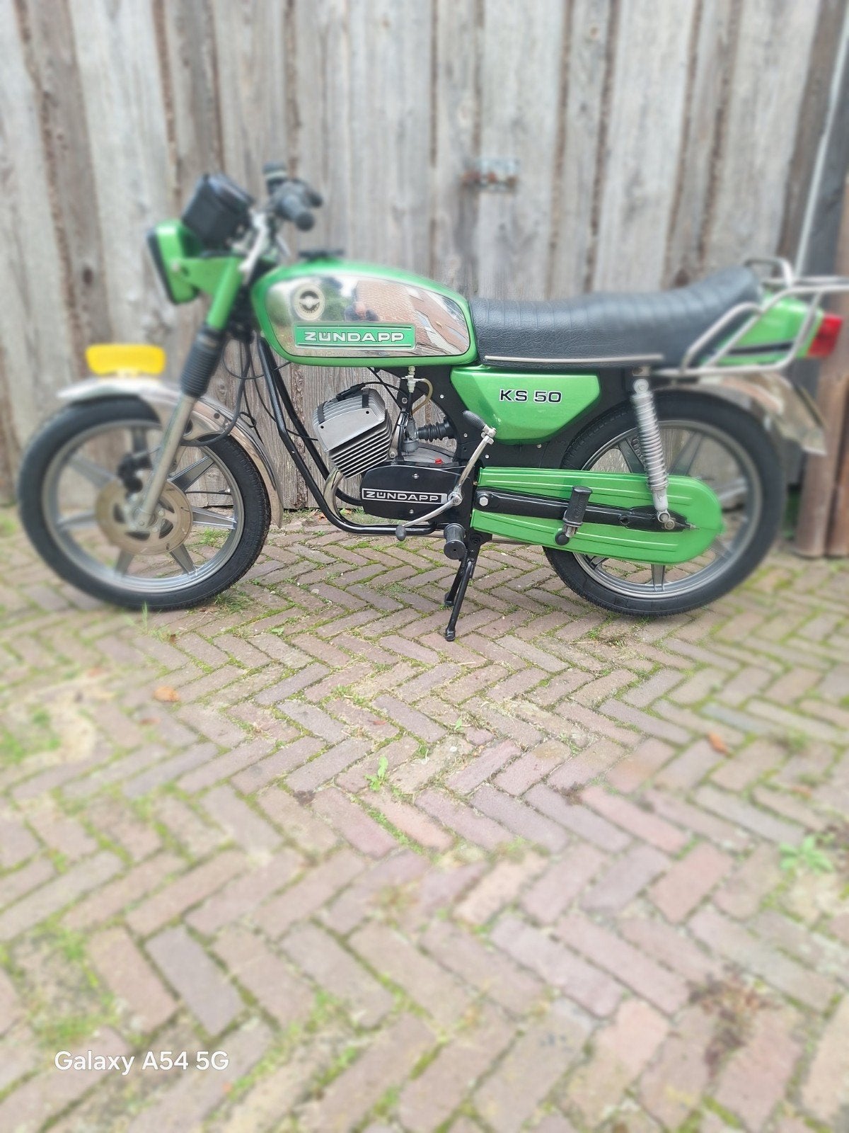 Zundapp KS50 5 versnellingen brommerkenteken, Fietsen en Brommers, Ophalen, Maximaal 45 km/u, KS50, 49 cc
