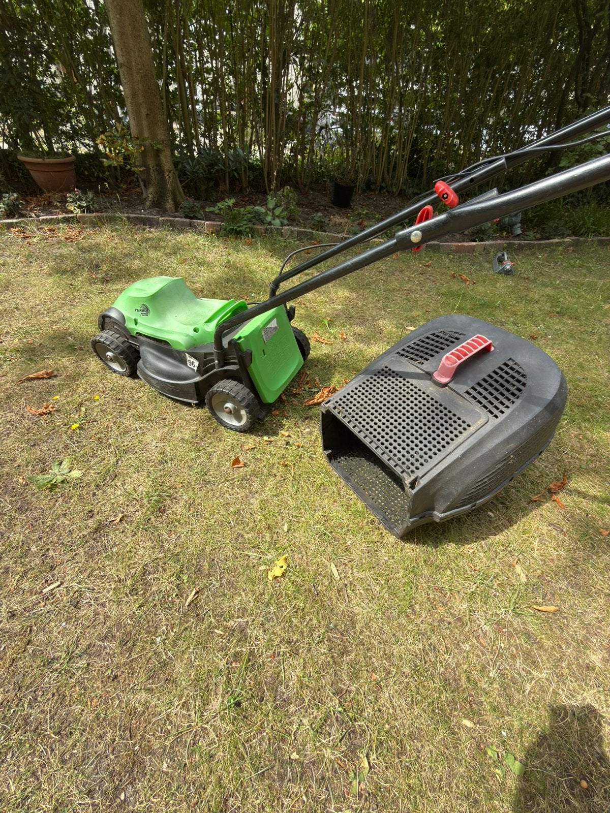 Florabest Elektrische Grasmaaier, Ophalen, Cirkelmaaier, Gebruikt, Elektrische grasmaaier