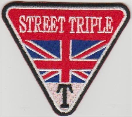 Triumph Street Triple patch embleem #31, Verzenden, Nieuw