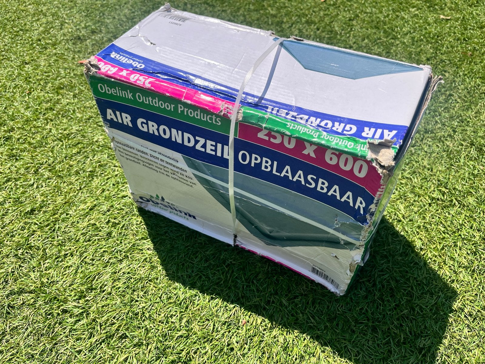 Obelink Air Grondzeil Opblaasbaar 250 x 600, Ophalen, Nieuw