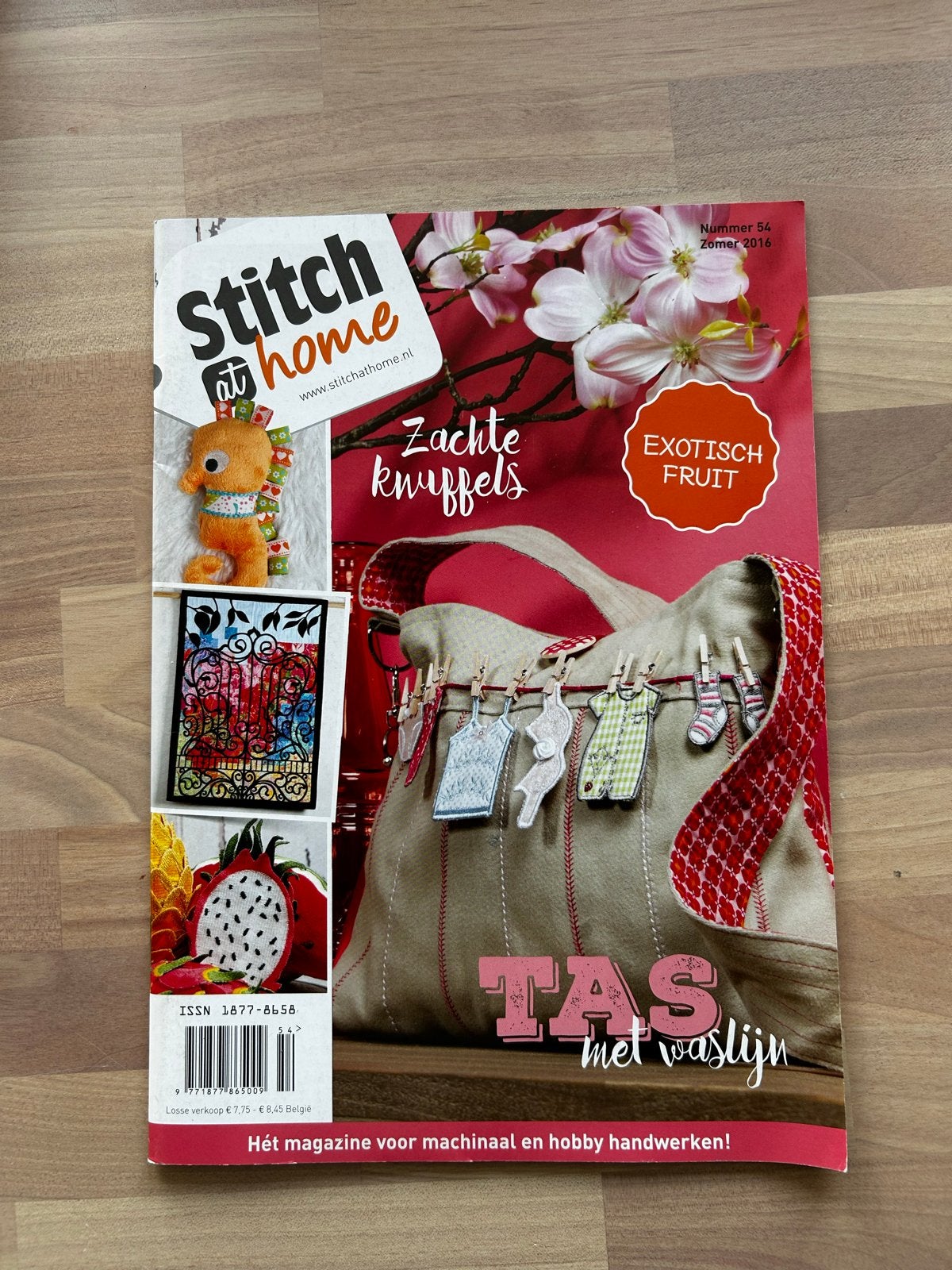 Stitch at Home Magazine - Nummer 54 Zomer 2016, Ophalen of Verzenden