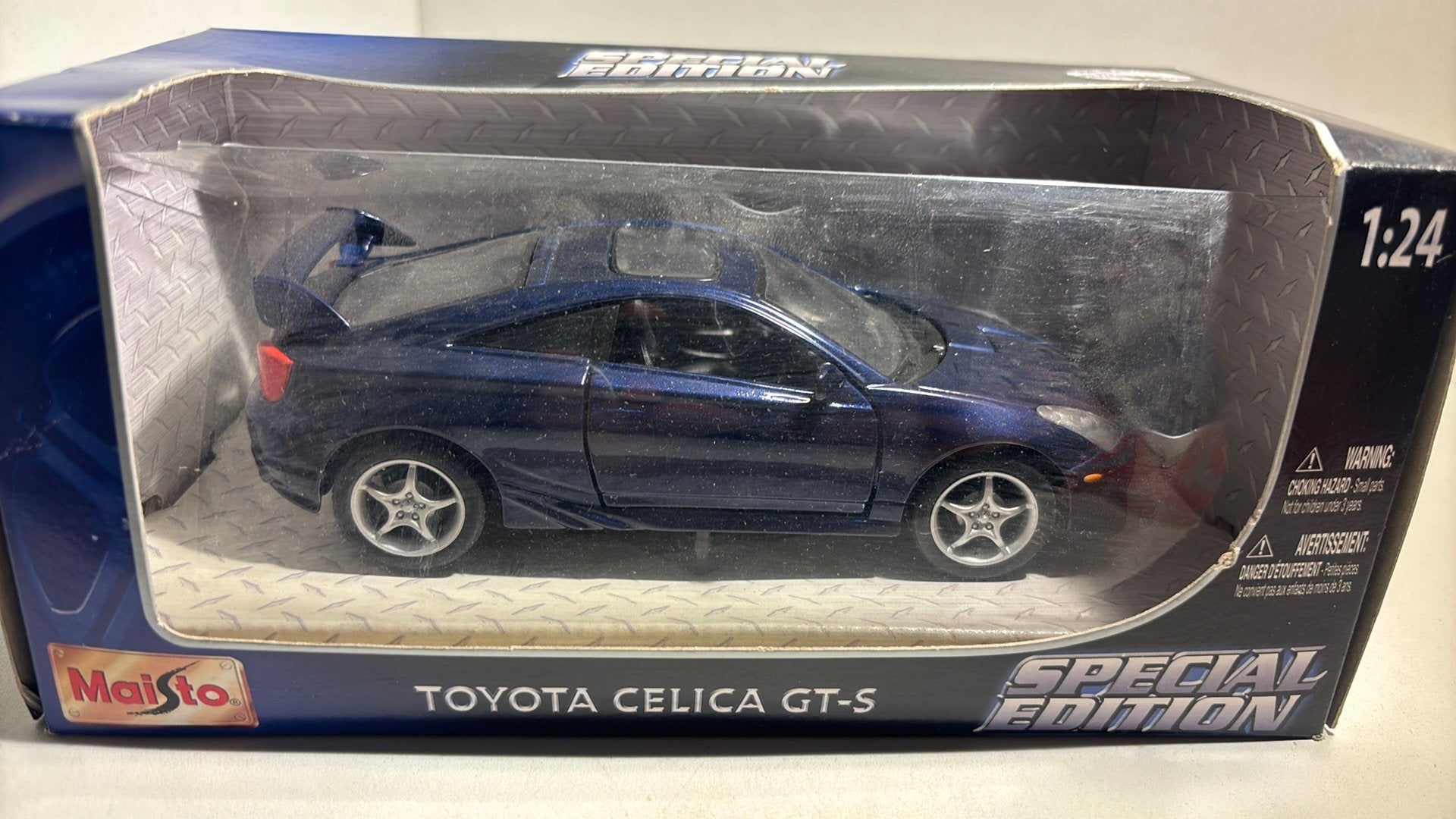 Toyota celica gt-s maisto 1.24, Hobby en Vrije tijd, Maisto, Ophalen of Verzenden, A, A