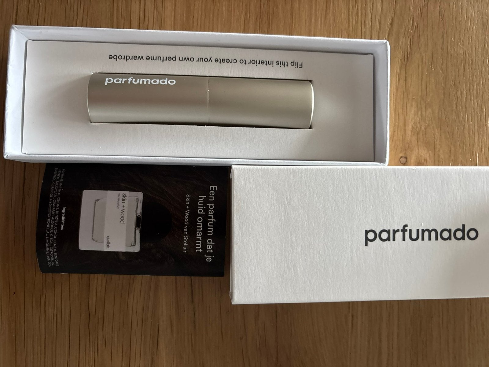 Parfumado Stellar Skin + Wood parfum met houder, Ophalen of Verzenden, Nieuw