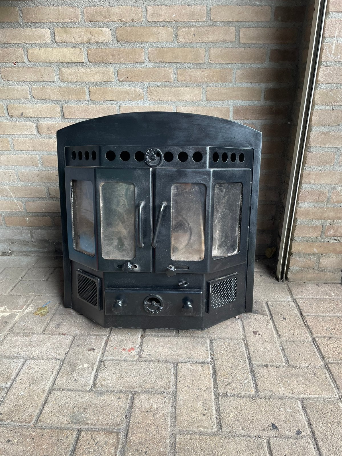 Hout kachel alles brander, Huis en Inrichting, Ophalen of Verzenden, Zo goed als nieuw, Hout, Houtkachel