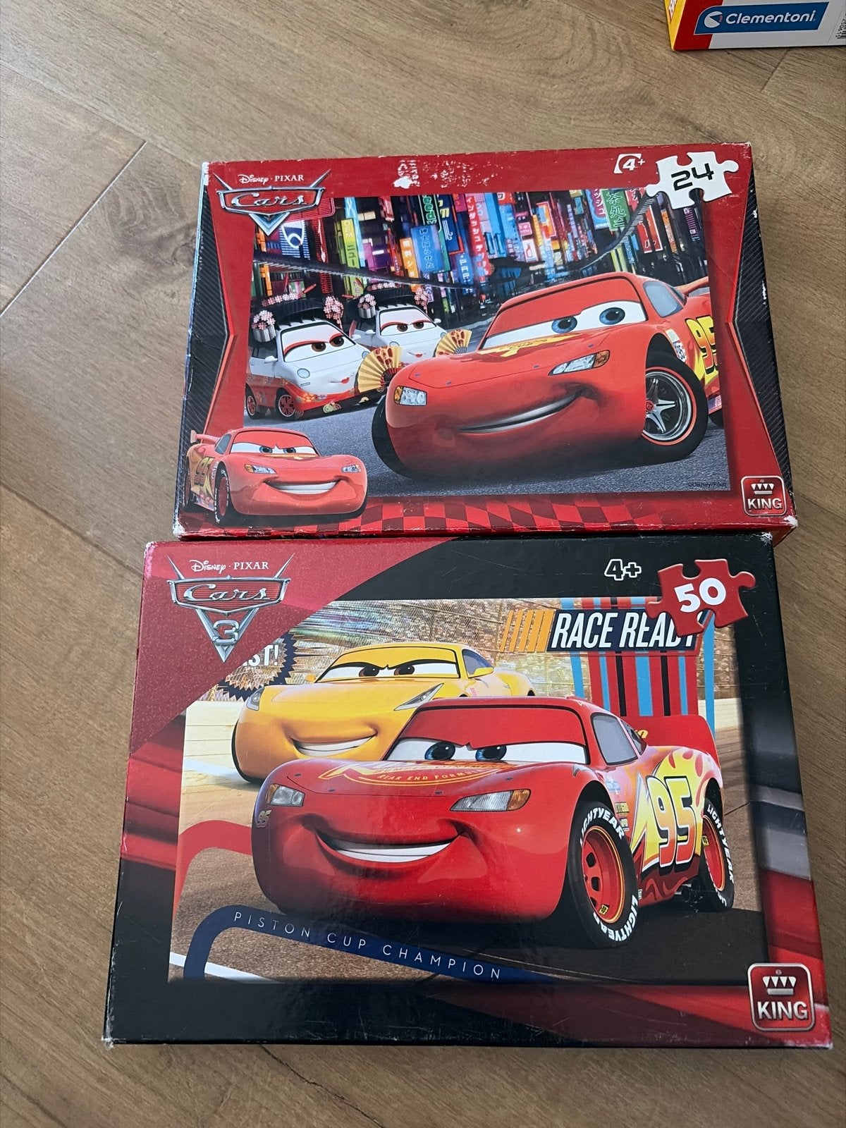 Disney Pixar Cars Puzzels - 24 en 50 stukjes, Ophalen of Verzenden, 10 tot 50 stukjes, Gebruikt, 4 tot 6 jaar