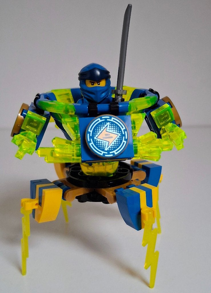 LEGO Complete set Lego Ninjago, Nr. 70660, Spinjitzu Jay., Lego, Ophalen of Verzenden, Zo goed als nieuw, Inclusief instructies