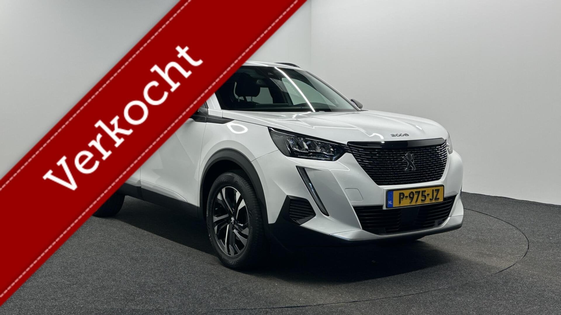 Peugeot 2008 1.2 PureTech Allure Pack AUTOMAAT CAMERA ECC CR, Auto's, Gebruikt, 1199 cc, Met garantie (alle), Leder en Stof