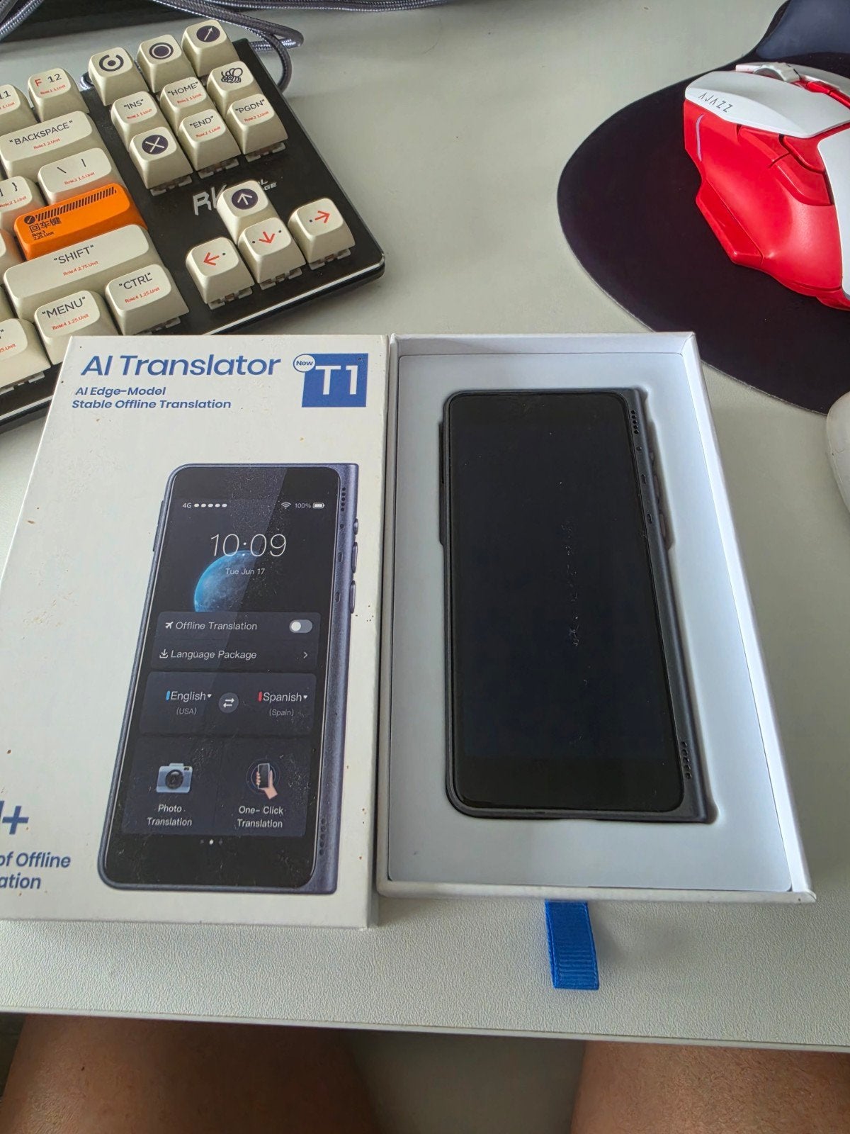 Timekettle AI Translator T1 met 2 jaar gratis 4G wereldwijd, Ophalen of Verzenden, Nieuw