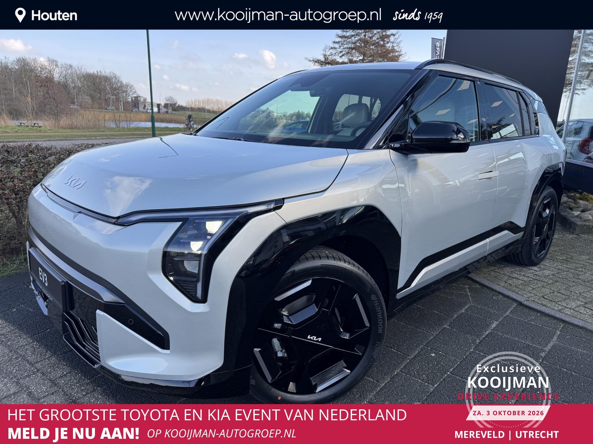 Kia EV3 GT-Line Business Edition 81.4 kWh , Tijdelijk Actiem, Auto's, 510 min, Nieuw, 204 pk, SUV of Terreinwagen
