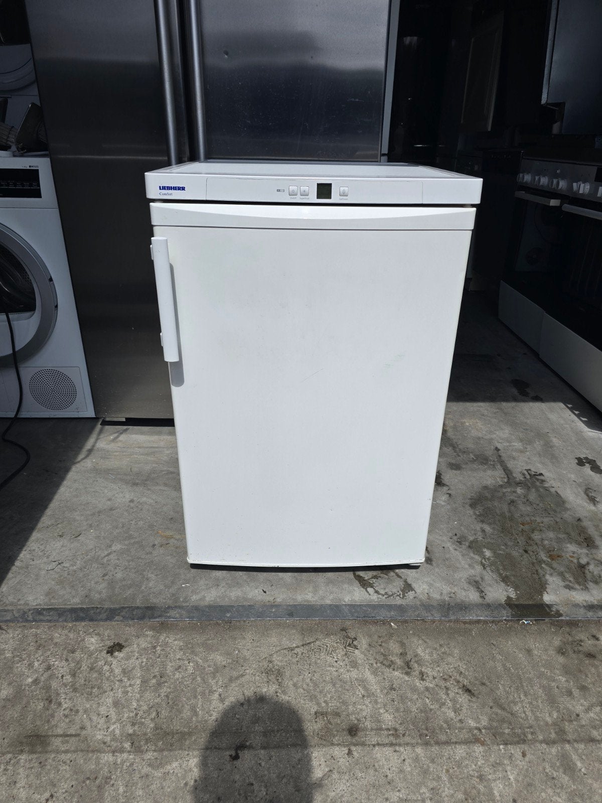 Keurige ruime Liebherr 3-laden tafelmodel vriezer! Garantie, 85 tot 120 cm, Liebherr, Ophalen of Verzenden, Zo goed als nieuw
