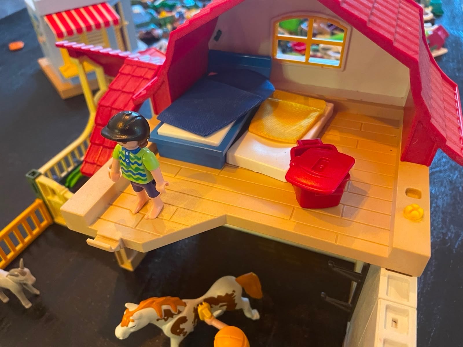 Playmobil Paardenstal en Set, Ophalen of Verzenden, Gebruikt, Jongen of Meisje