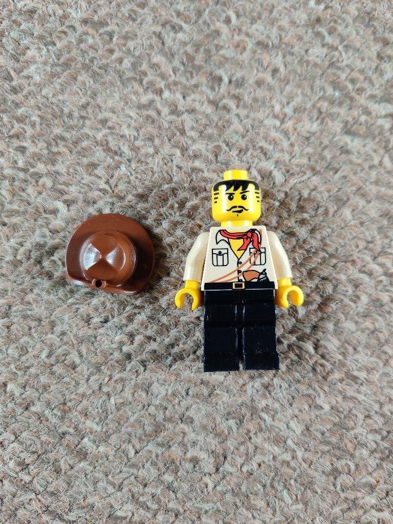 LEGO Johnny Thunder minifiguur Adventurers desert-serie, Overige thema's, Verzenden, Lego, Zo goed als nieuw