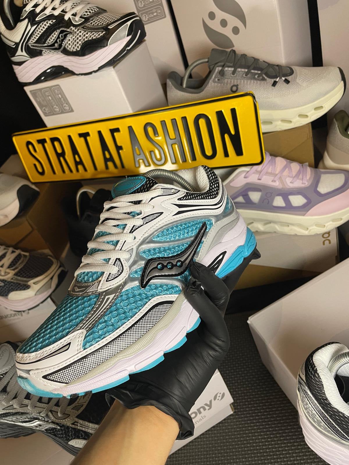 Saucony Lichtblauw, Ophalen of Verzenden, Nieuw, Overige kleuren, Sportschoenen