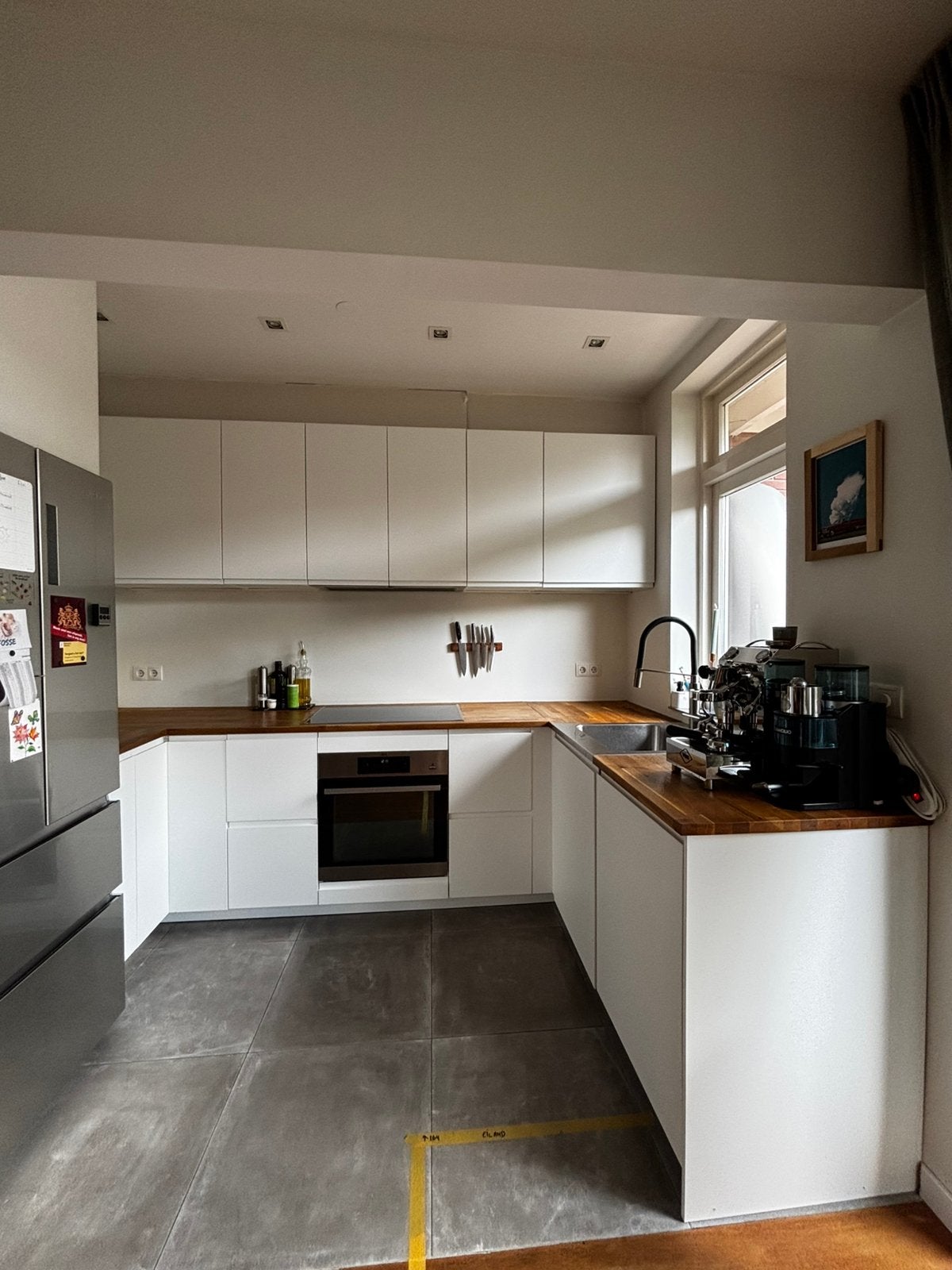 Complete IKEA Metod keuken, 8 jaar oud, incl div apparatuur, Ophalen, Gebruikt, Wit, Hoekkeuken