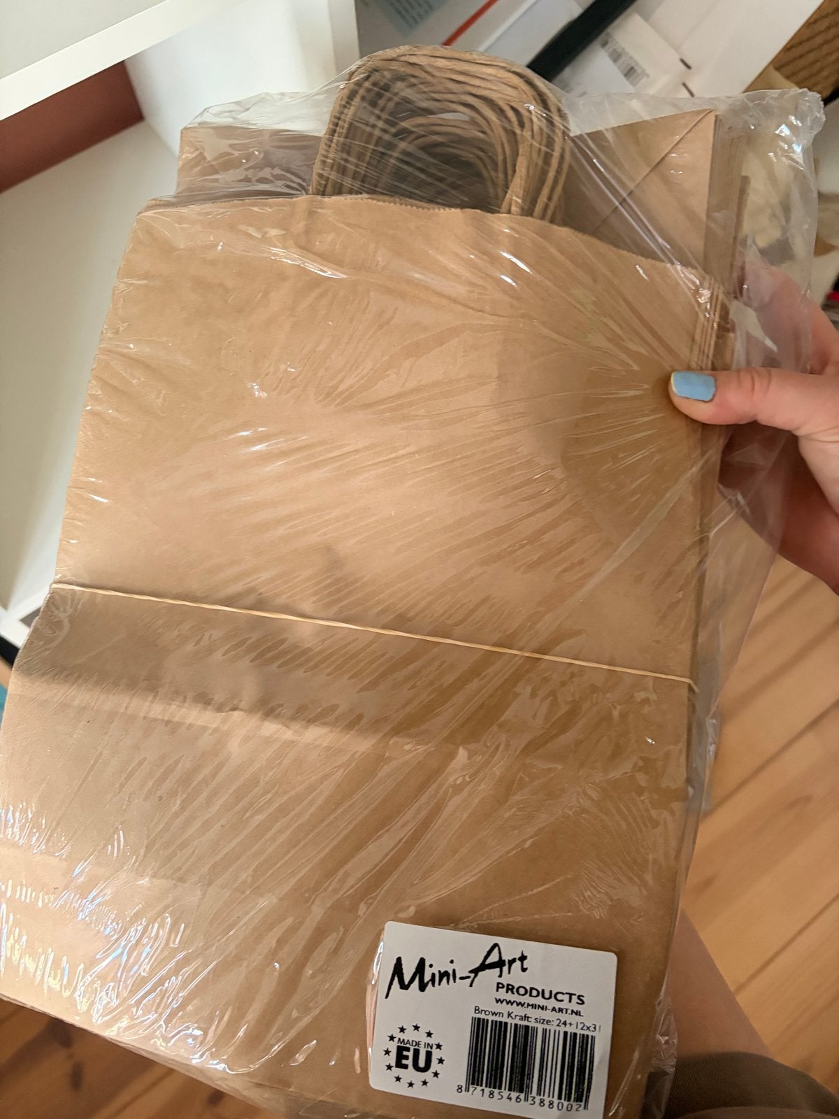 Gratis Papieren tasjes 50 stuks (24x12x31), Ophalen, Nieuw