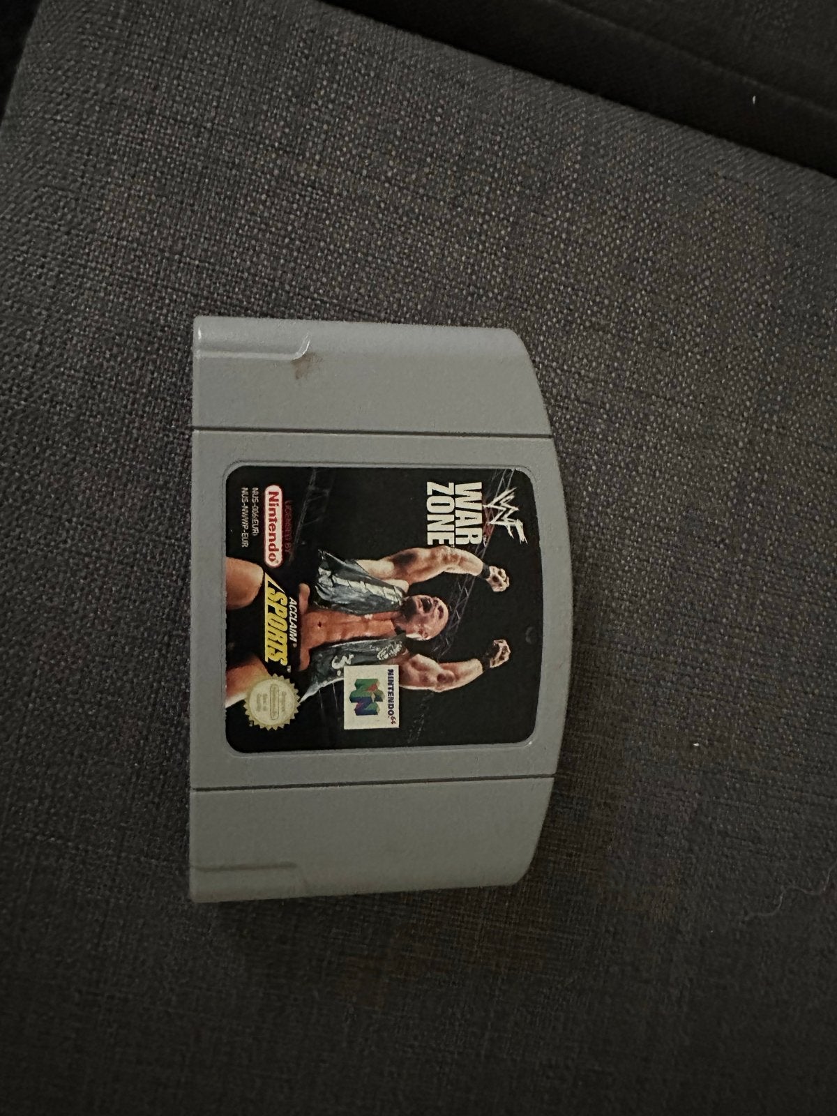 WWF War Zone Nintendo 64 (N64) Game Cartridge, Gebruikt, Vechten, 2 spelers, Ophalen of Verzenden