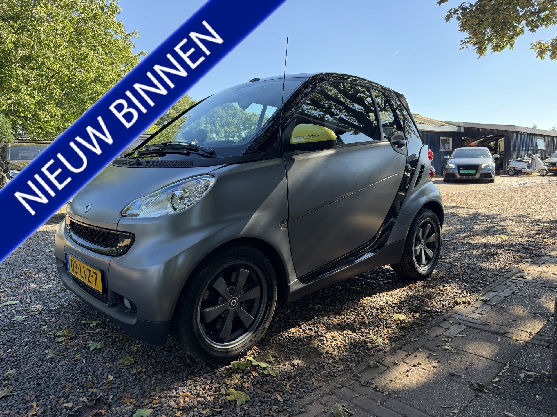 Smart Fortwo cabrio 1.0 mhd Passion *NAP* (bj 2010), Auto's, Automaat, Euro 5, Achterwielaandrijving, Gebruikt