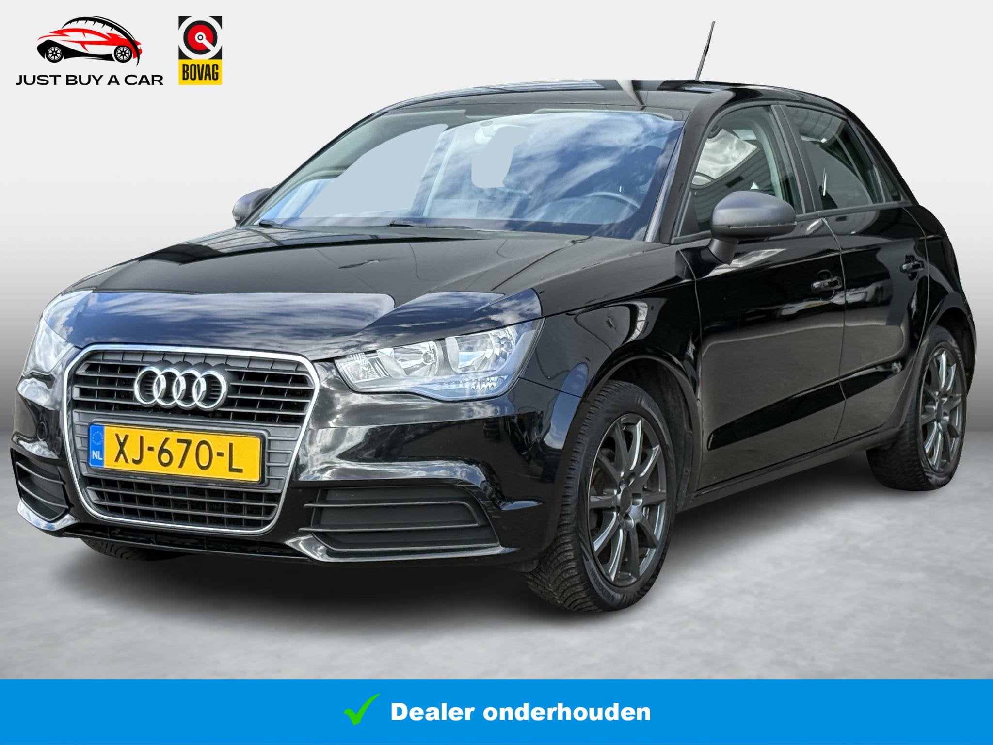 Audi A1 Sportback 1.2 TFSI Pro Line S / Stoelverwarming / S-, Auto's, Audi, Euro 5, Zwart, 4 cilinders, Met garantie (alle)