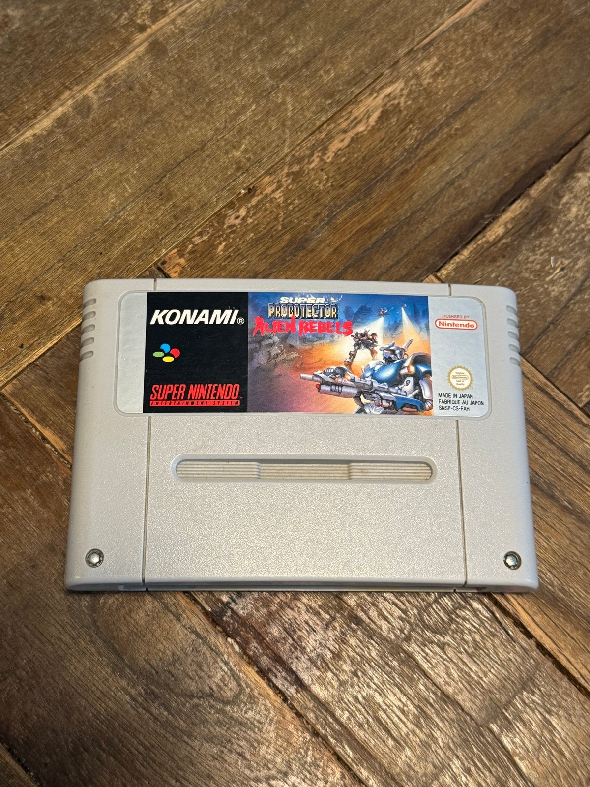 Super Probotector: Alien Rebels SNES - Super nintendo, Spelcomputers en Games, Avontuur en Actie, Gebruikt, 2 spelers, Ophalen of Verzenden