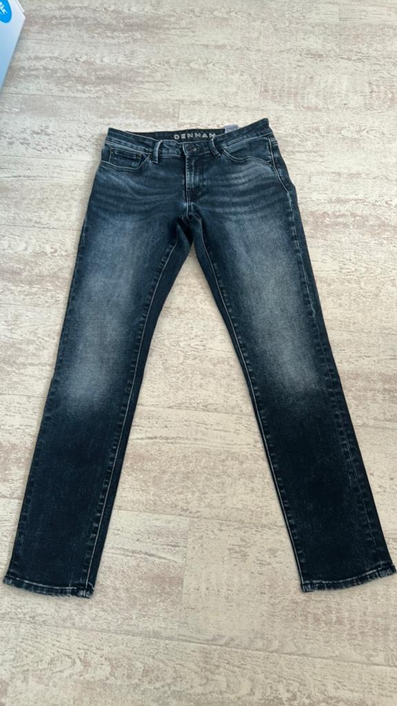 Mooie jeans van Denham Maar 25-30 donkerblauw, Ophalen of Verzenden, Zo goed als nieuw, Blauw, W27 (confectie 34) of kleiner