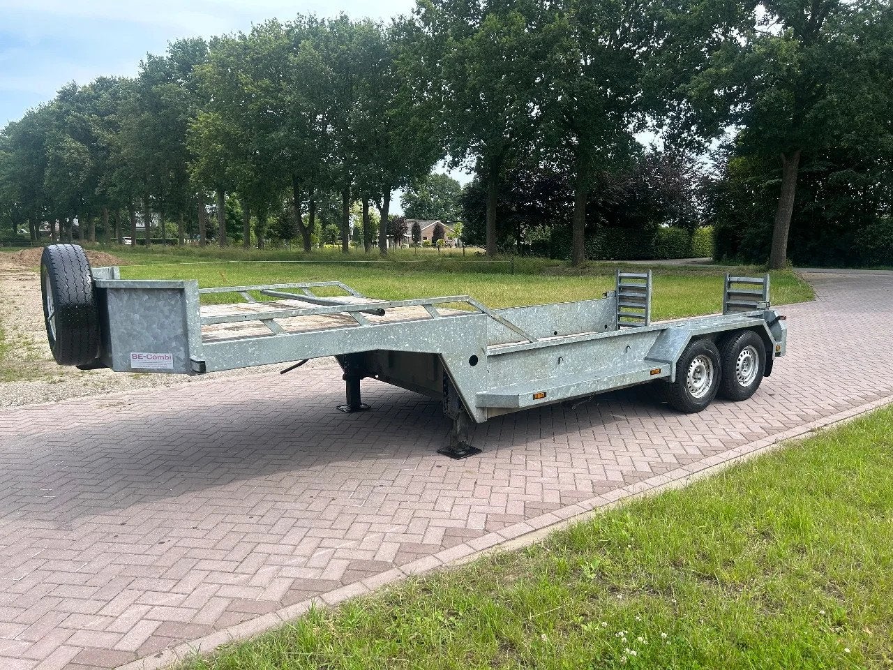 kuiper be oplegger kuip dieplader 5 ton (bj 2014), Overige brandstoffen, Origineel Nederlands, Bedrijf, Aanhangers en Opleggers