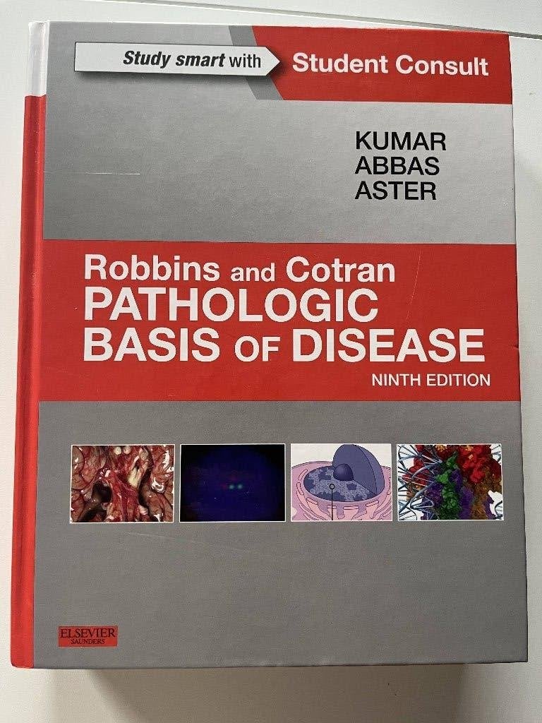 Pathologic Basis of Disease - Robbins and Cotran, Boeken, Ophalen, Kumar, Abbas, Aster, Beta, WO