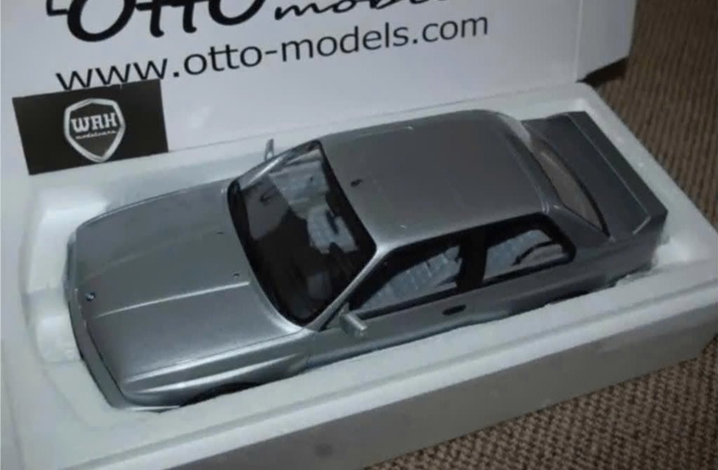1:12 BMW M3 E30 silver Otto mobile G052 in box WRH, Verzenden, Zo goed als nieuw, 1:9 t/m 1:12, Auto