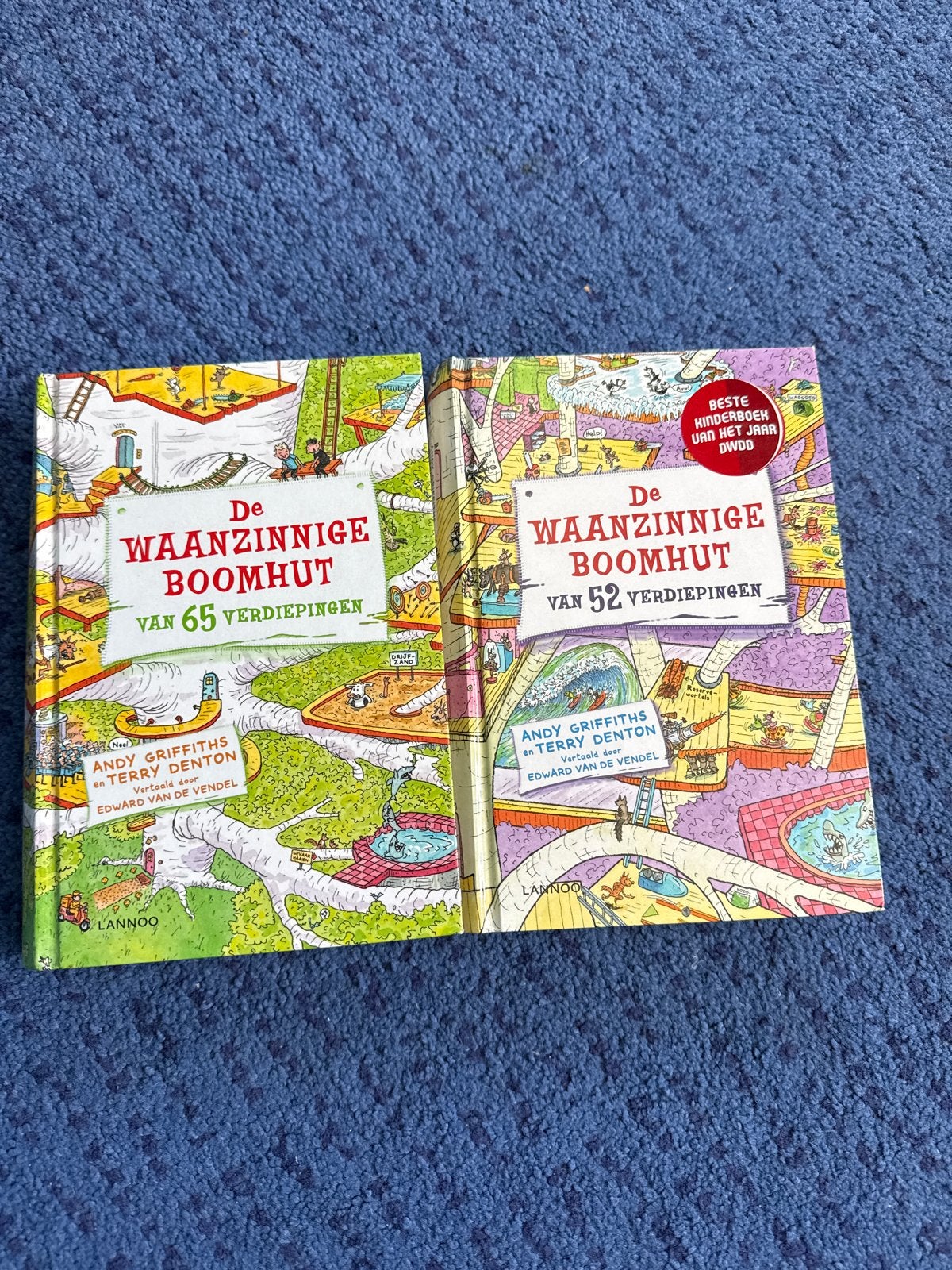 De Waanzinnige Boomhut - 52 & 65 Verdiepingen, Boeken, Ophalen of Verzenden, Zo goed als nieuw, Fictie algemeen