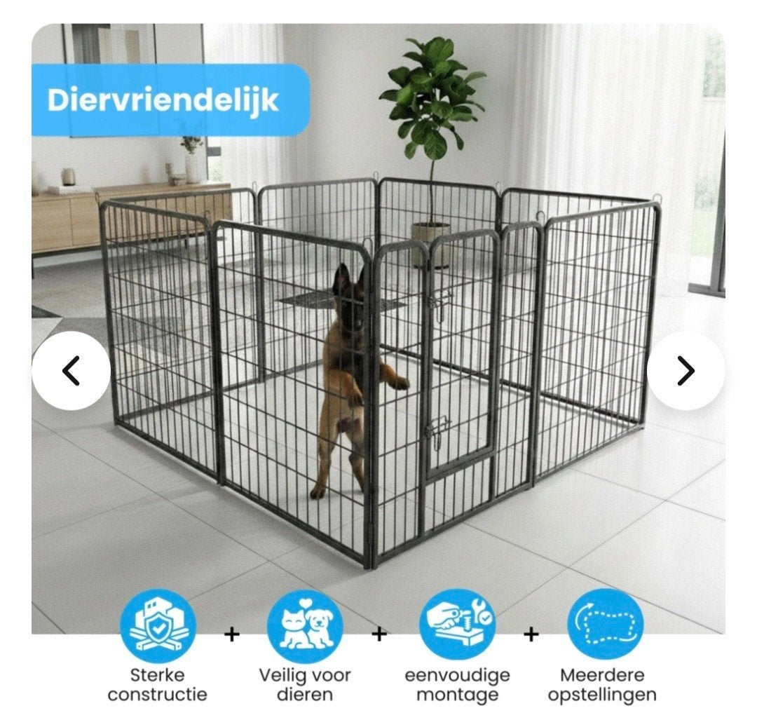 Puppyren/honden ren voor binnen en buiten z.g.a.n, Ophalen, Zo goed als nieuw, 110 cm of meer, 65 tot 100 cm