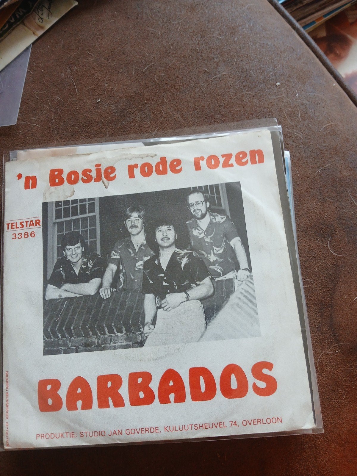 Barbados  een bosje rode rozen, Cd's en Dvd's, Vinyl | Nederlandstalig, Ophalen of Verzenden, Zo goed als nieuw, Overige formaten