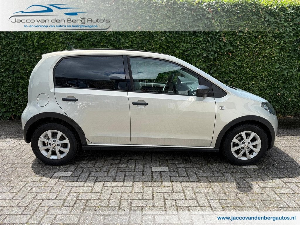 Skoda Citigo 1.0 Greentech Expedition I Airco, Auto's, Voorwielaandrijving, Euro 5, Stof, Gebruikt