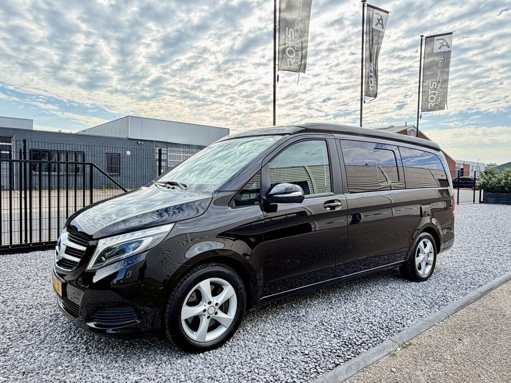 Mercedes-Benz MARCO POLO V250 Dealer Onderhouden! Zeer compl, Caravans en Kamperen, Campers, Bedrijf, Mercedes-Benz, Diesel, Automaat