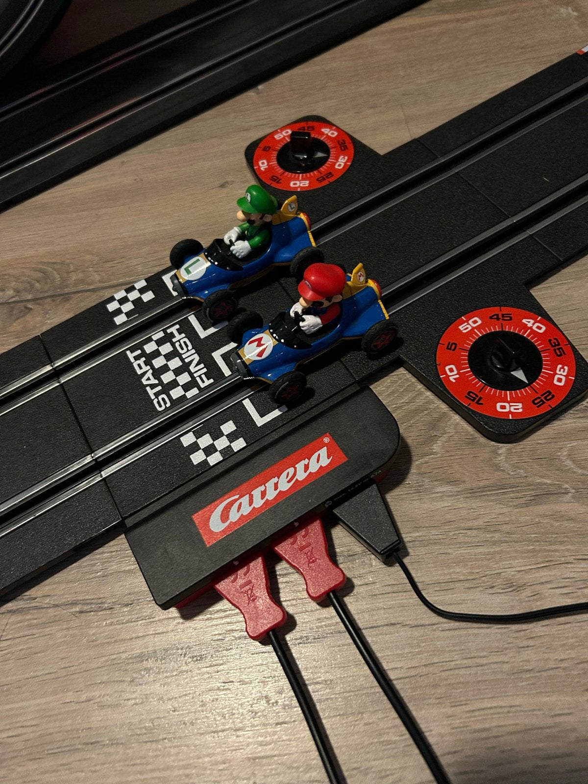 Carrera Go!!! Mario Kart Racebaan met Looping, Racebaan, Carrera, Ophalen of Verzenden, Zo goed als nieuw