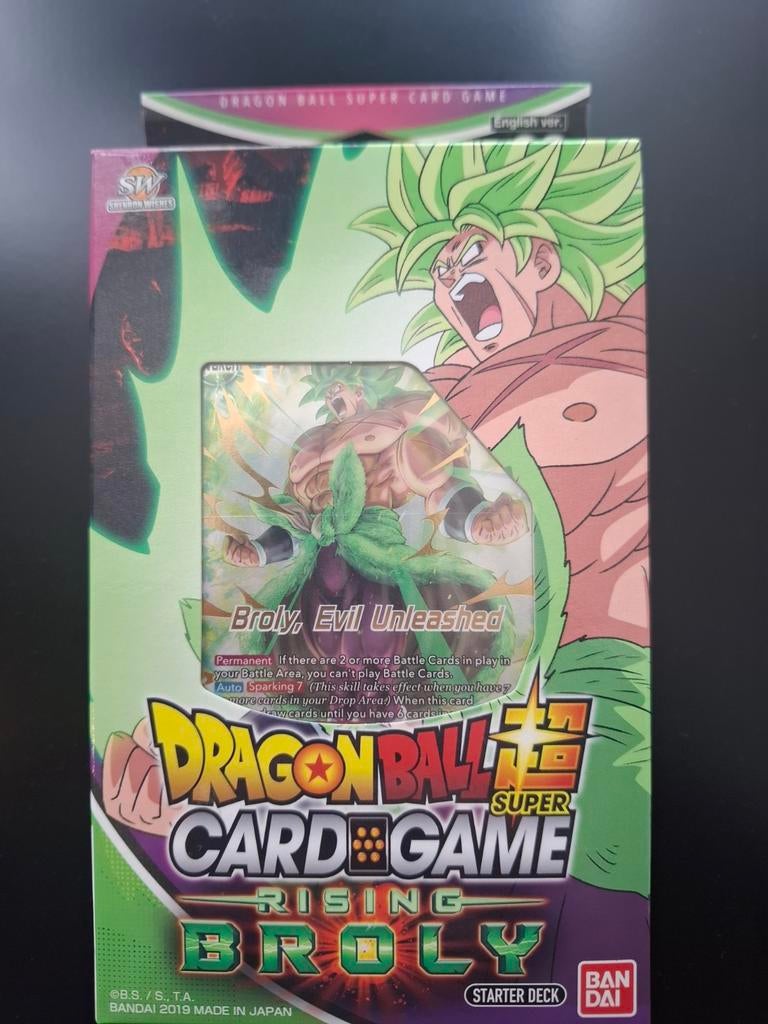 Dragon Ball Super TCG Rising Broly Starter Deck, Ophalen of Verzenden, Nieuw, Starterdeck