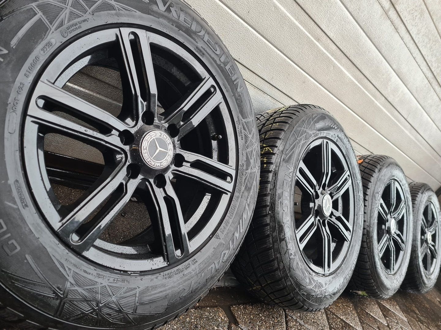 17 inch Mercedes Sprinter W907 W906 W910 velgen winterbanden, Auto-onderdelen, -, -, Banden en Velgen, 17 inch