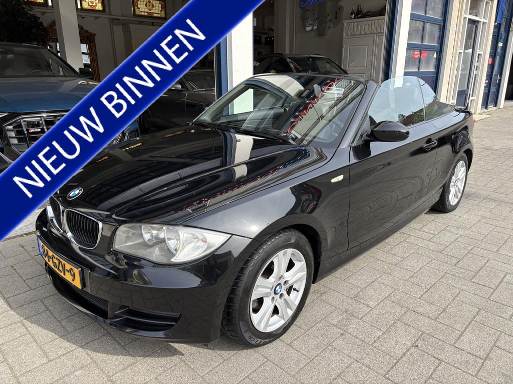 BMW 1 Serie Cabrio 118i High Executive NL AUTO/CLIMA/LEDER/N, 1-Serie, Achterwielaandrijving, Cabriolet, 4 stoelen