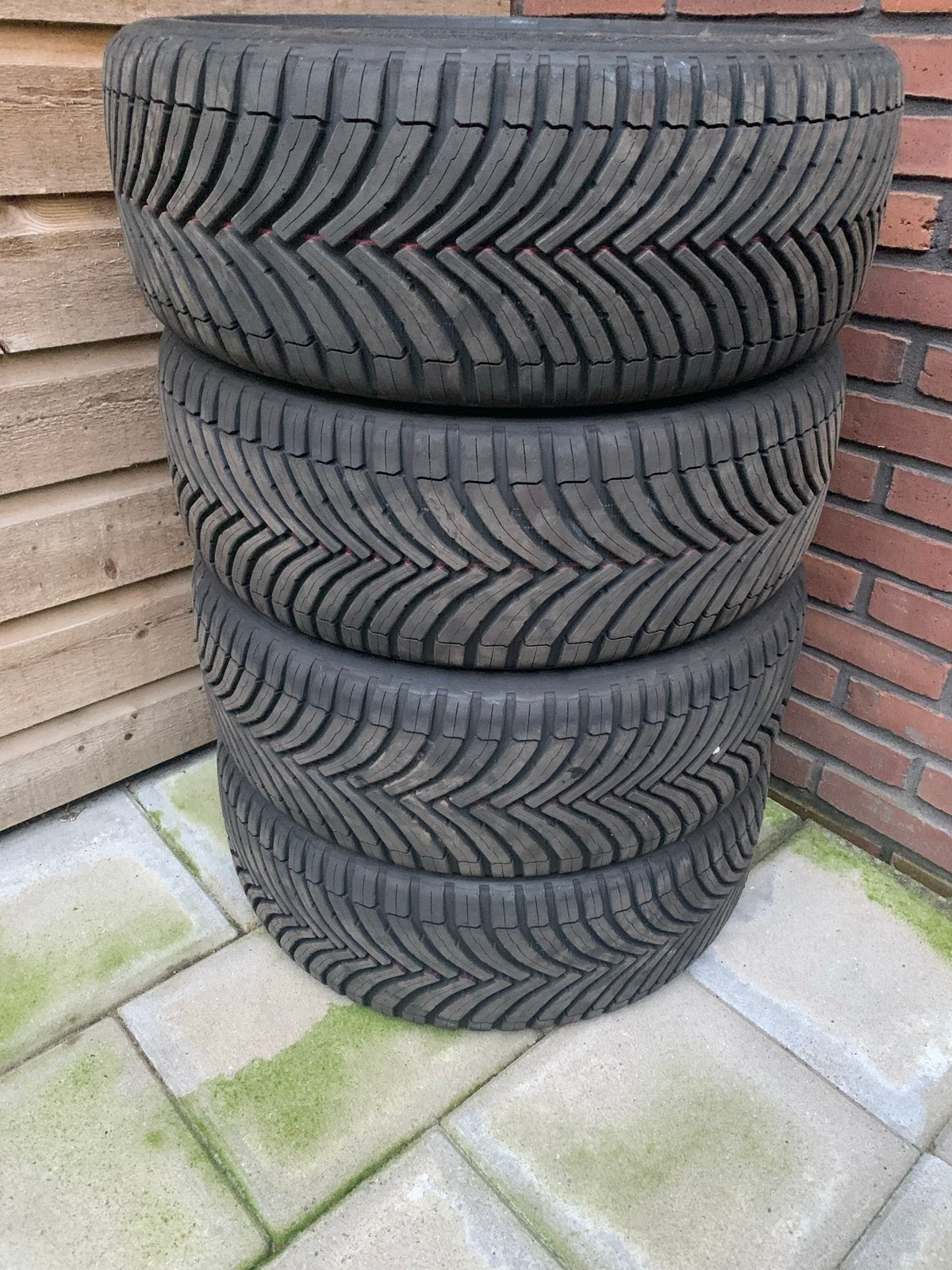 4x Nieuwe Bridgestone Turanza All Season 6 205/45/R17, Ophalen, Gebruikt, 17 inch, 205 mm