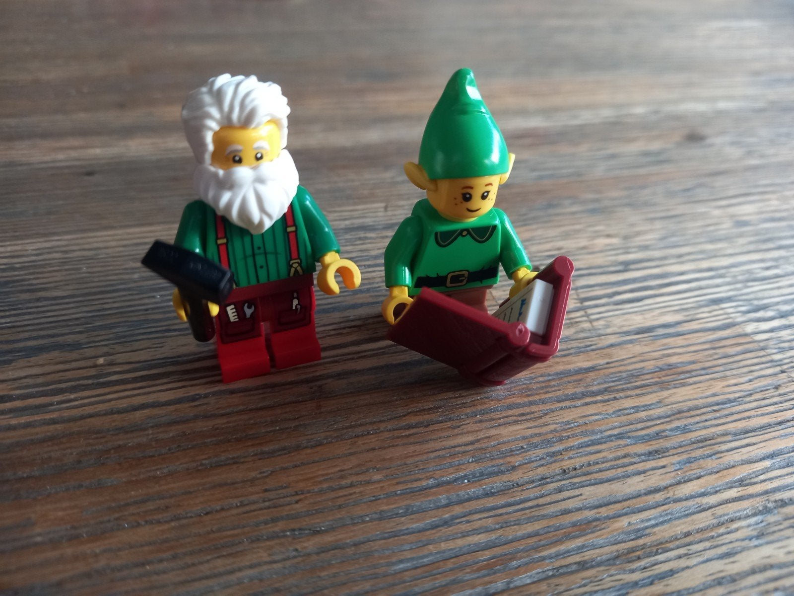 LEGO Kerstman en Elf Minifiguren - Feestelijke Set, Inclusief minifiguren, Overige thema's, Lego, Nieuw