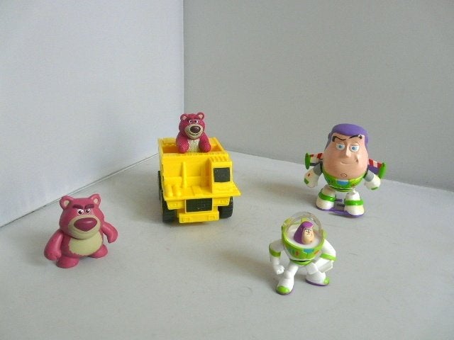 Toy Story # 4 items, Ophalen of Verzenden, Overige figuren, Zo goed als nieuw, Beeldje of Figuurtje