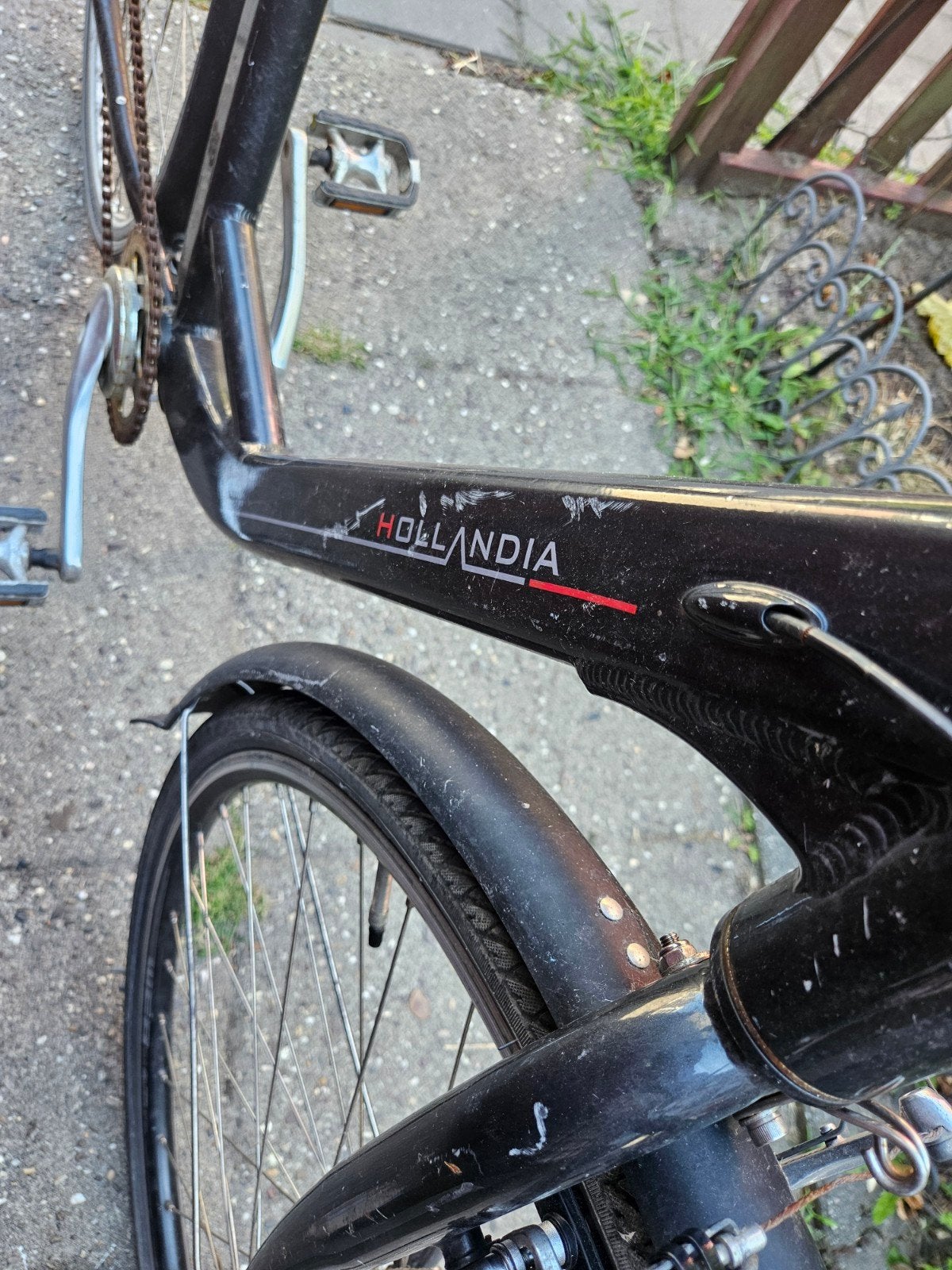 Fiets merk Holandia, Ophalen, Aluminium