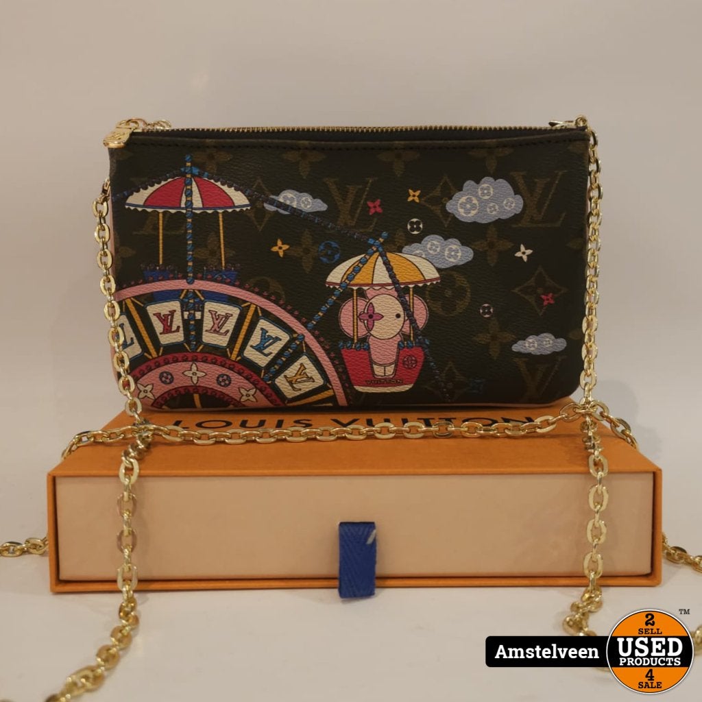 Louis Vuitton M69744 Vivienne Chain Pochette, Sieraden, Tassen en Uiterlijk, Tassen | Damestassen, Louis Vuitton, Gebruikt, Support@louisvuitton.com