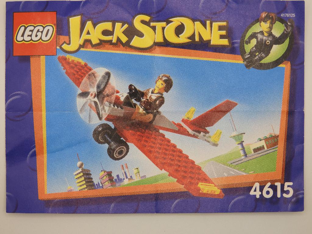 Lego 4615 Red Recon Flyer, Compleet, Gebruikt, Overige thema's, Lego