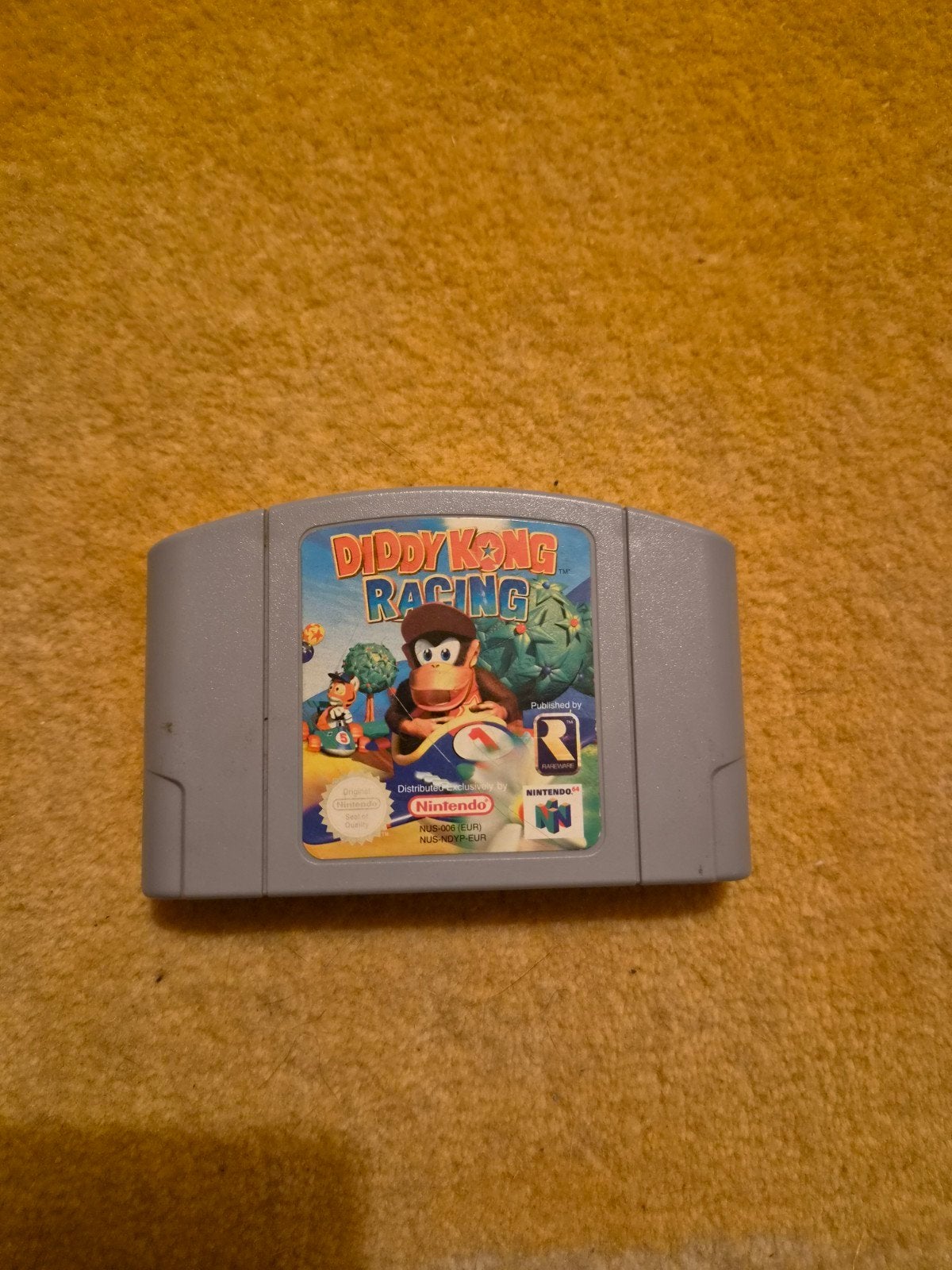 Diddy Kong Racing - Nintendo 64 (N64) Game Cartridge, Spelcomputers en Games, Gebruikt, Racen en Vliegen, Eén computer, Ophalen of Verzenden