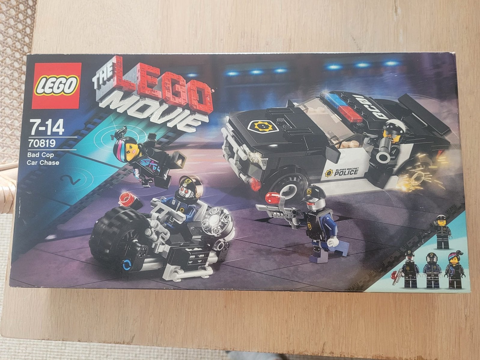 Te koop: Lego Movie Bad Cop Car Chase 70819, Overige thema's, Lego, Inclusief instructies, Nieuw