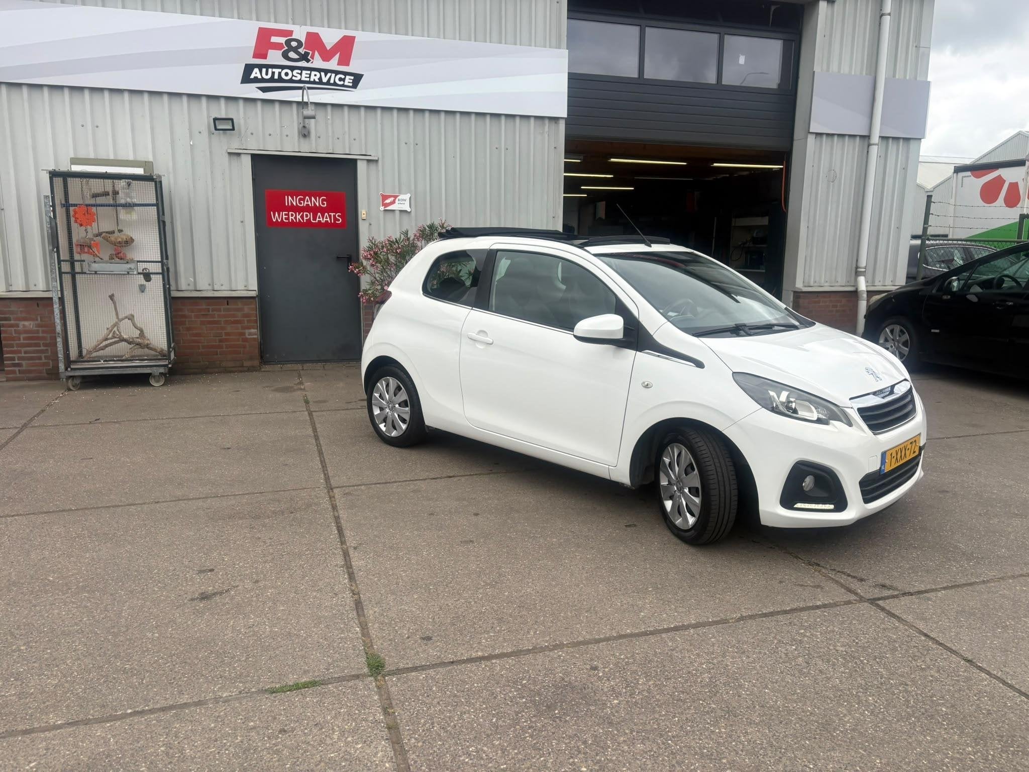 Peugeot 108 1.0 e-VTi Active TOP! Airco, radio, Auto's, Peugeot, Voorwielaandrijving, Stof, Gebruikt, 4 stoelen