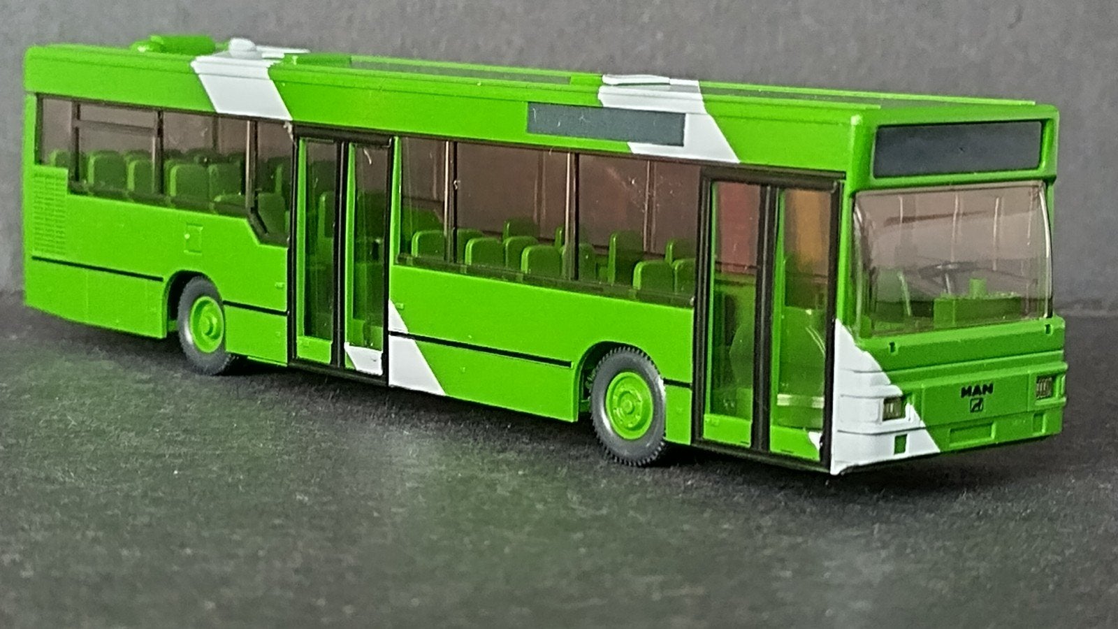 Man NL 202 Stadsbus 1:87 H0 Wiking Pol, Wiking, Verzenden, Wiking, Zo goed als nieuw
